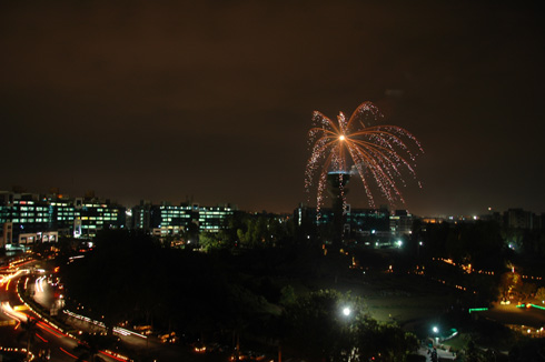 Diwali celebrations in magarpatta city pune