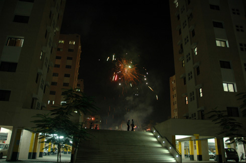 Diwali celebrations in magarpatta city pune