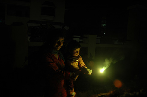 Diwali celebrations in magarpatta city pune